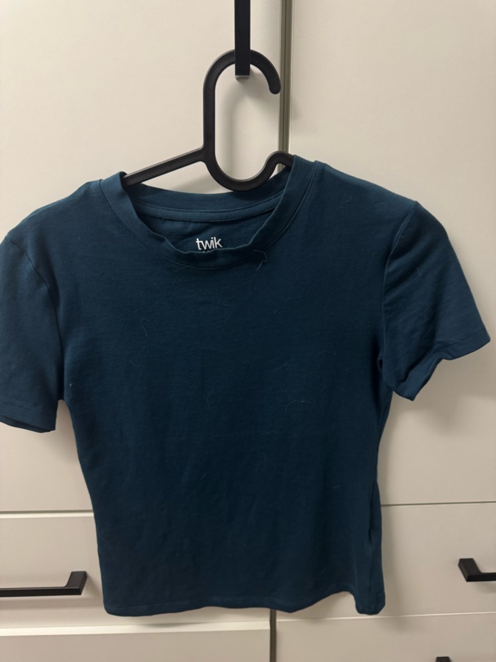 twik Navy Blue Crop Tee